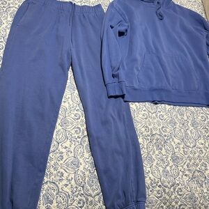 Aeropostale Blue Joggers Soft Tapered Fit